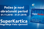 Novi obračunski period Super Kartice