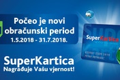 SUPER KARTICA - novi obračunski period