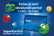 Super Kartica - Počeo novi obračunski period