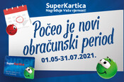 Super Kartica - Počeo novi obračunski period