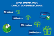 Super subota - Brže do bodova u vašoj IDEI